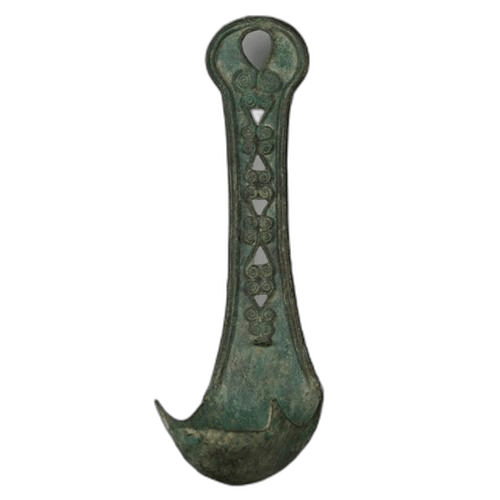 Wall-bracket with s-shaped wire spirals, Cypriot