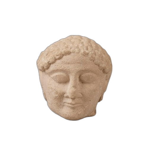Head of a "Temple Boy", Classical Cypriot