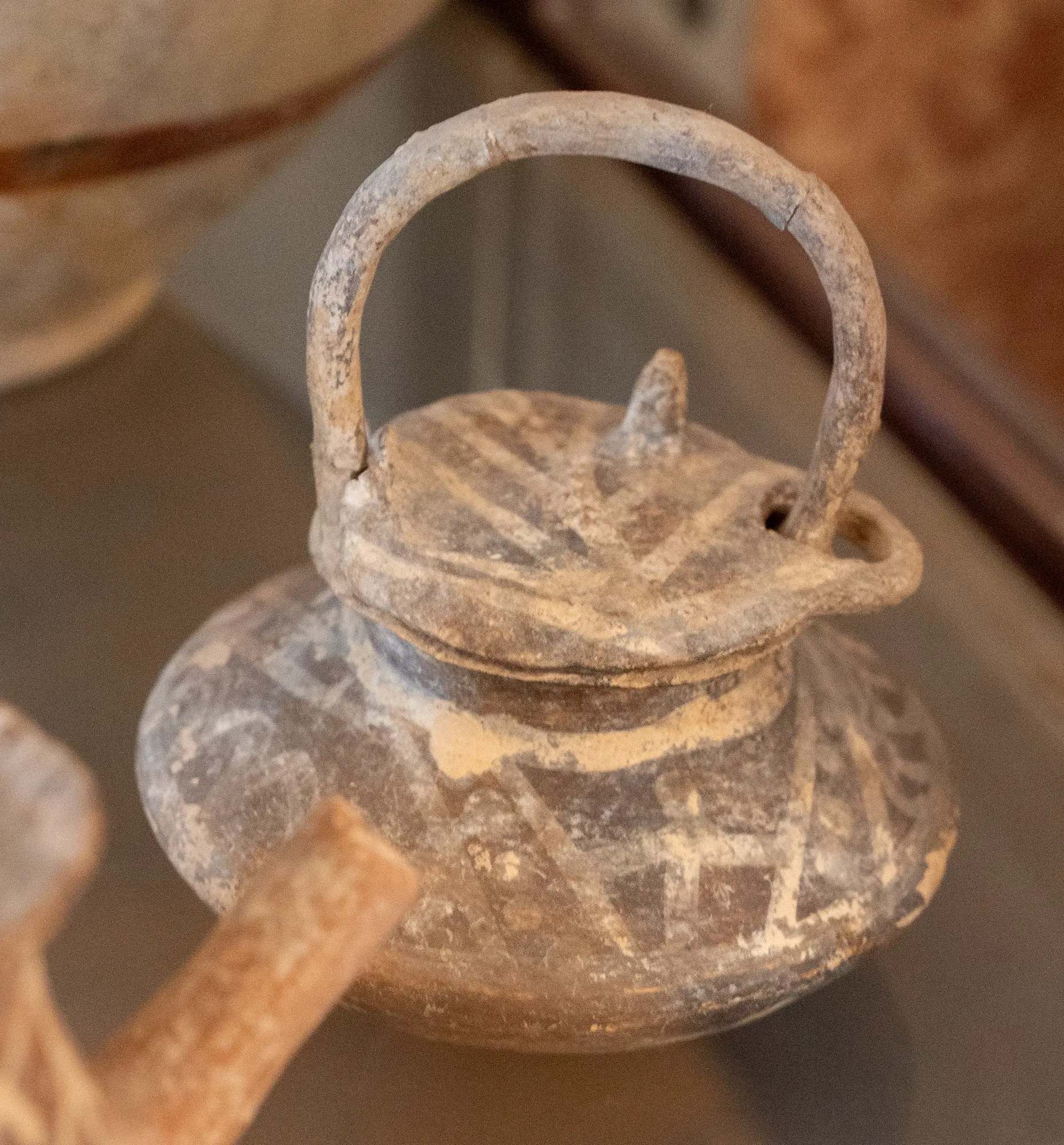 Small Black Slip Vessel, Late Bronze Age II Cypriot jar