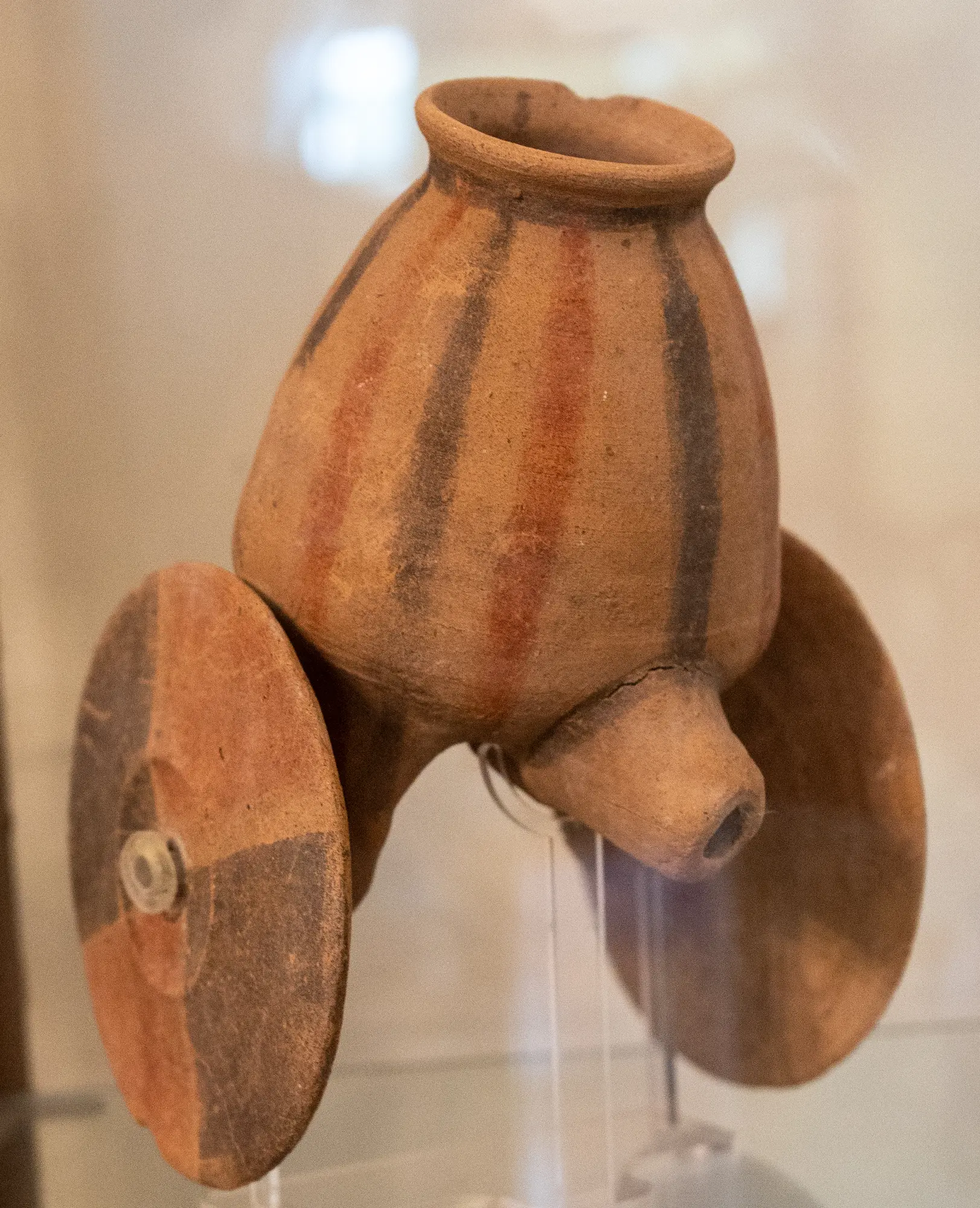 Large Chariot, Geometric Cypriot statue