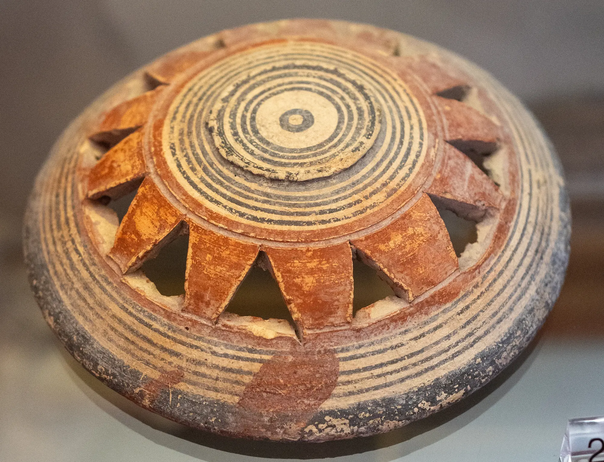 Bichrome Basket, Geometric Cypriot