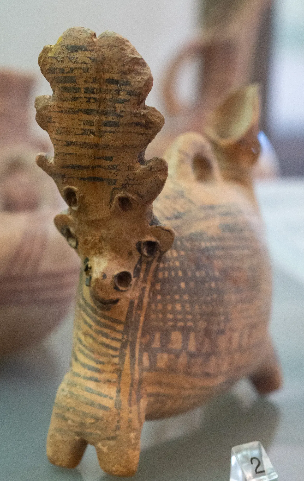 Zoomorphic Askos, Middle Bronze Age III Cypriot statue