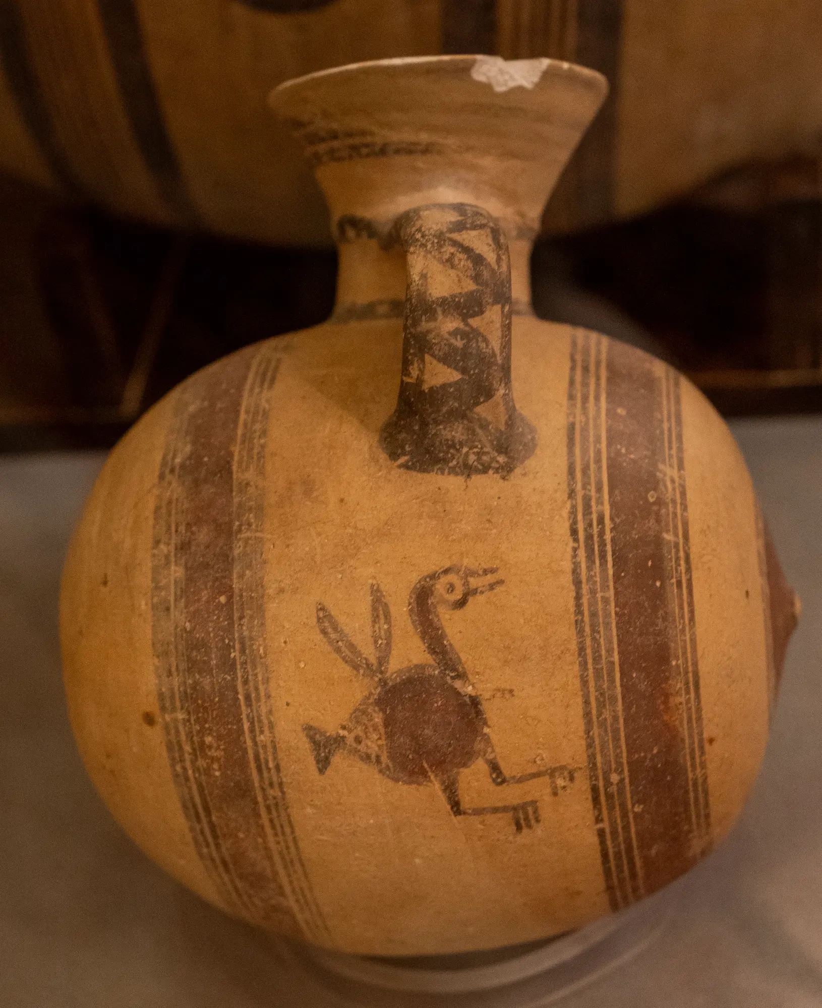 Free Field Barrel Jug, Geometric Cypriot