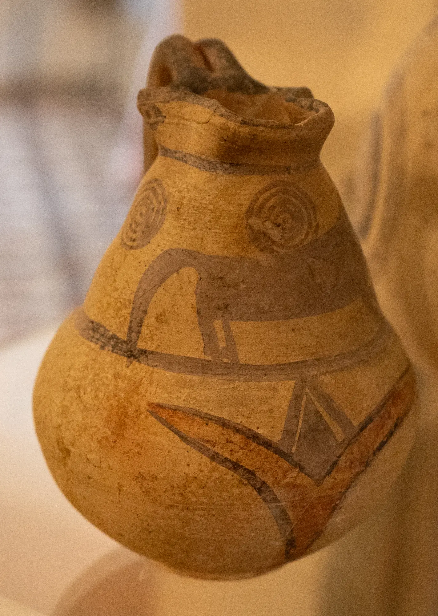 Free Field Oinochoe, Archaic I Cypriot jug