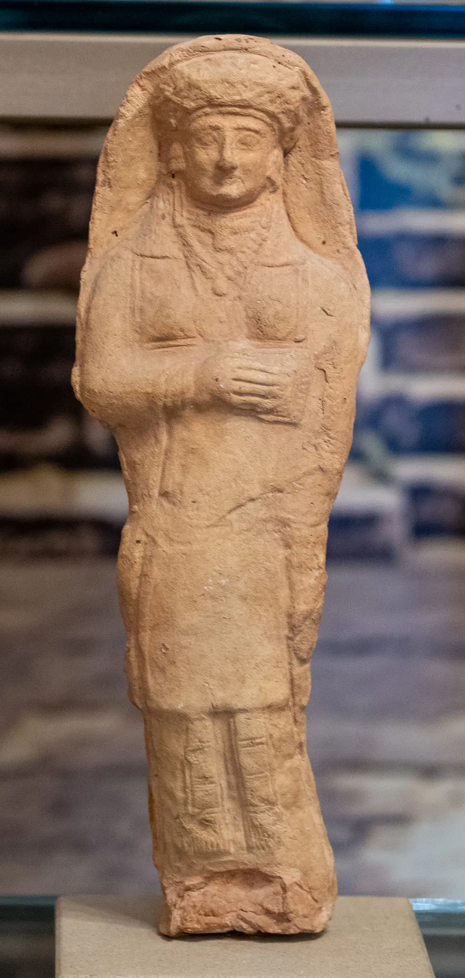 Limestone Man, Geometric Cypriot statue