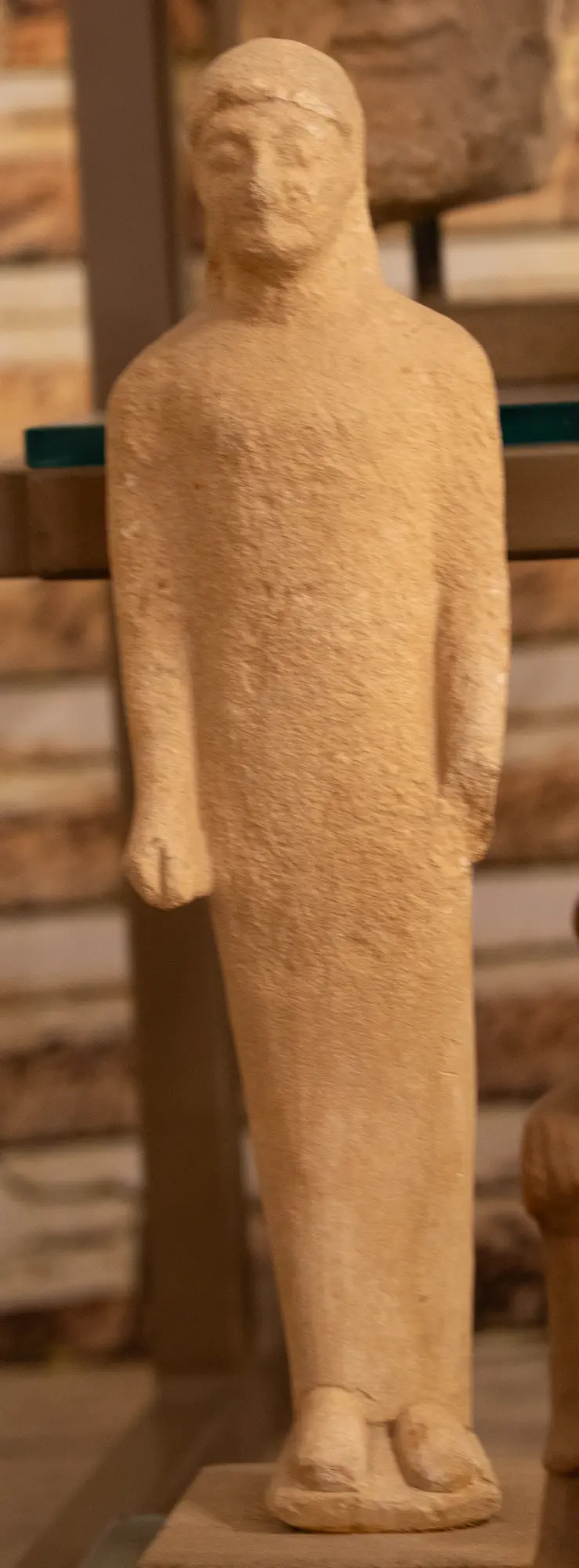 Limestone Statue, Geometric Cypriot