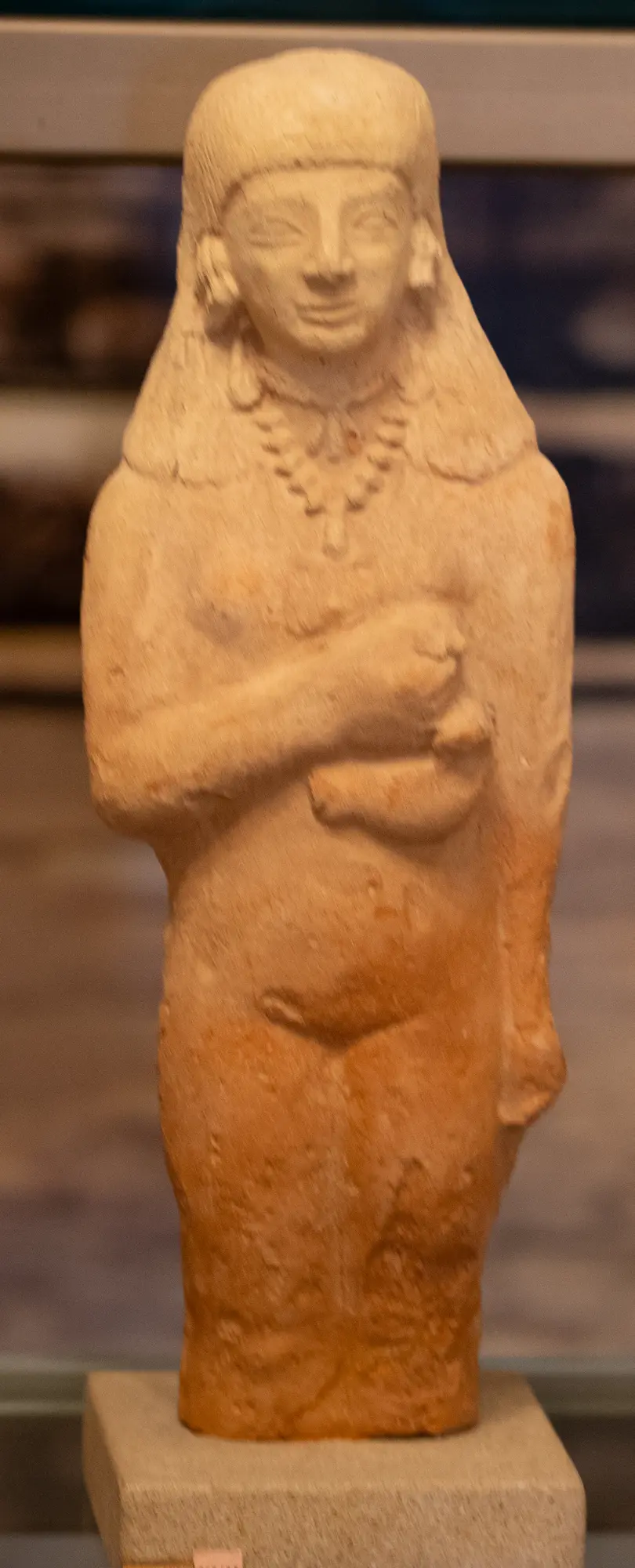 Limestone Statue, Geometric Cypriot