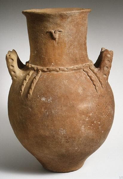 Terracotta amphora