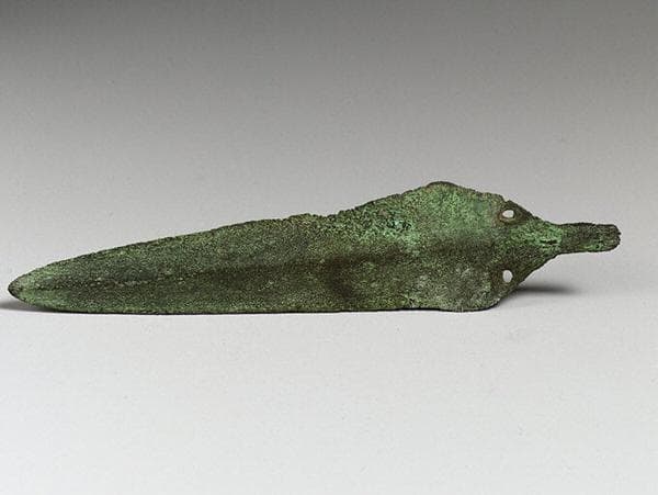 Copper alloy dagger blade