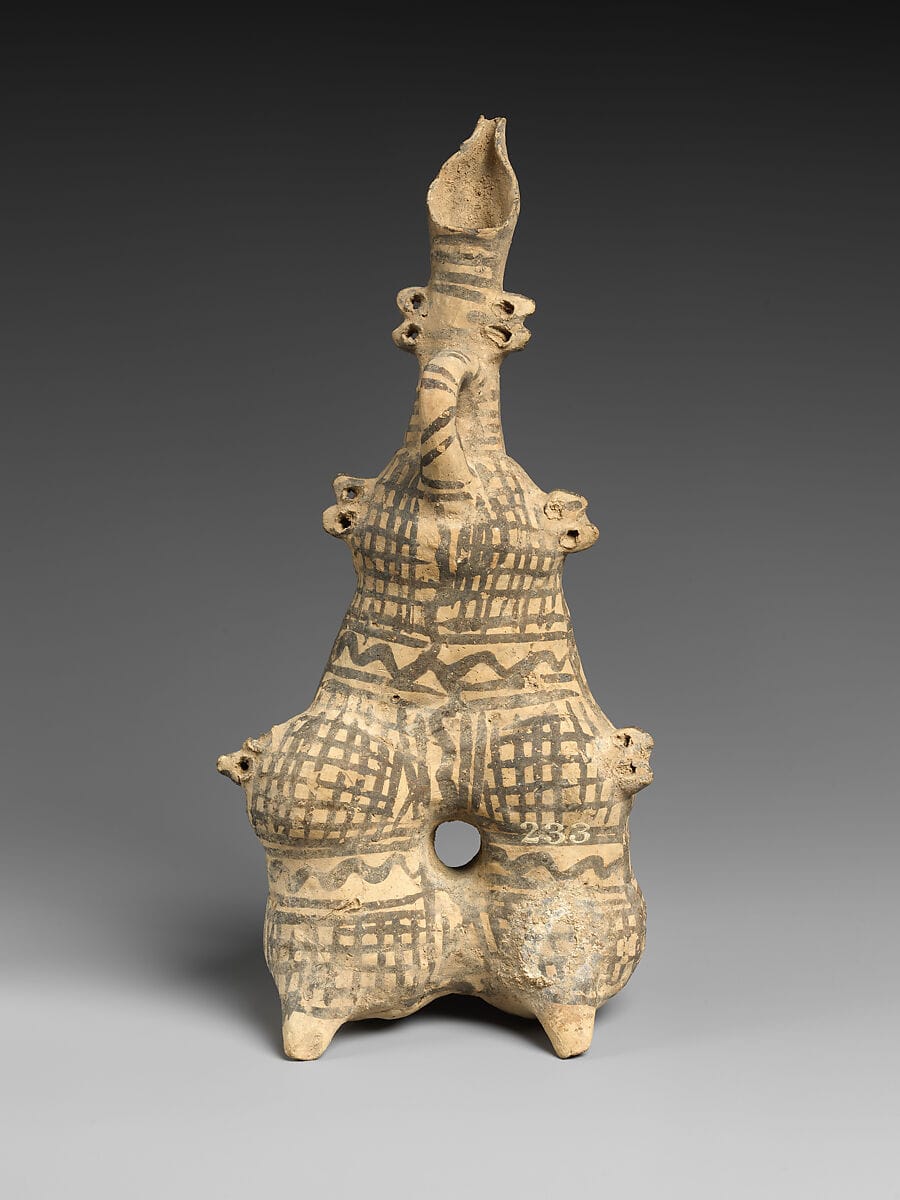 Terracotta composite jug, Middle Bronze Age II Cypriot