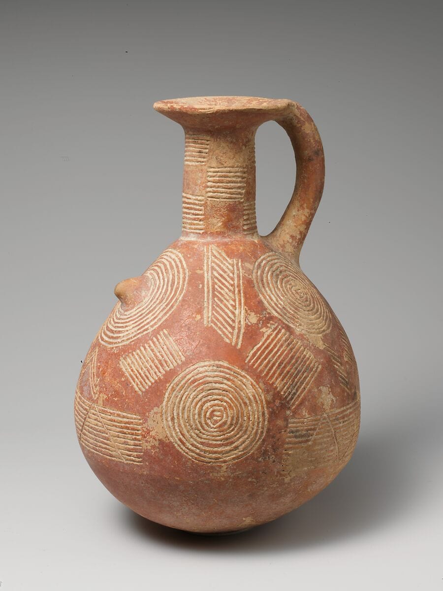 Terracotta jug, Early Bronze Age I Cypriot