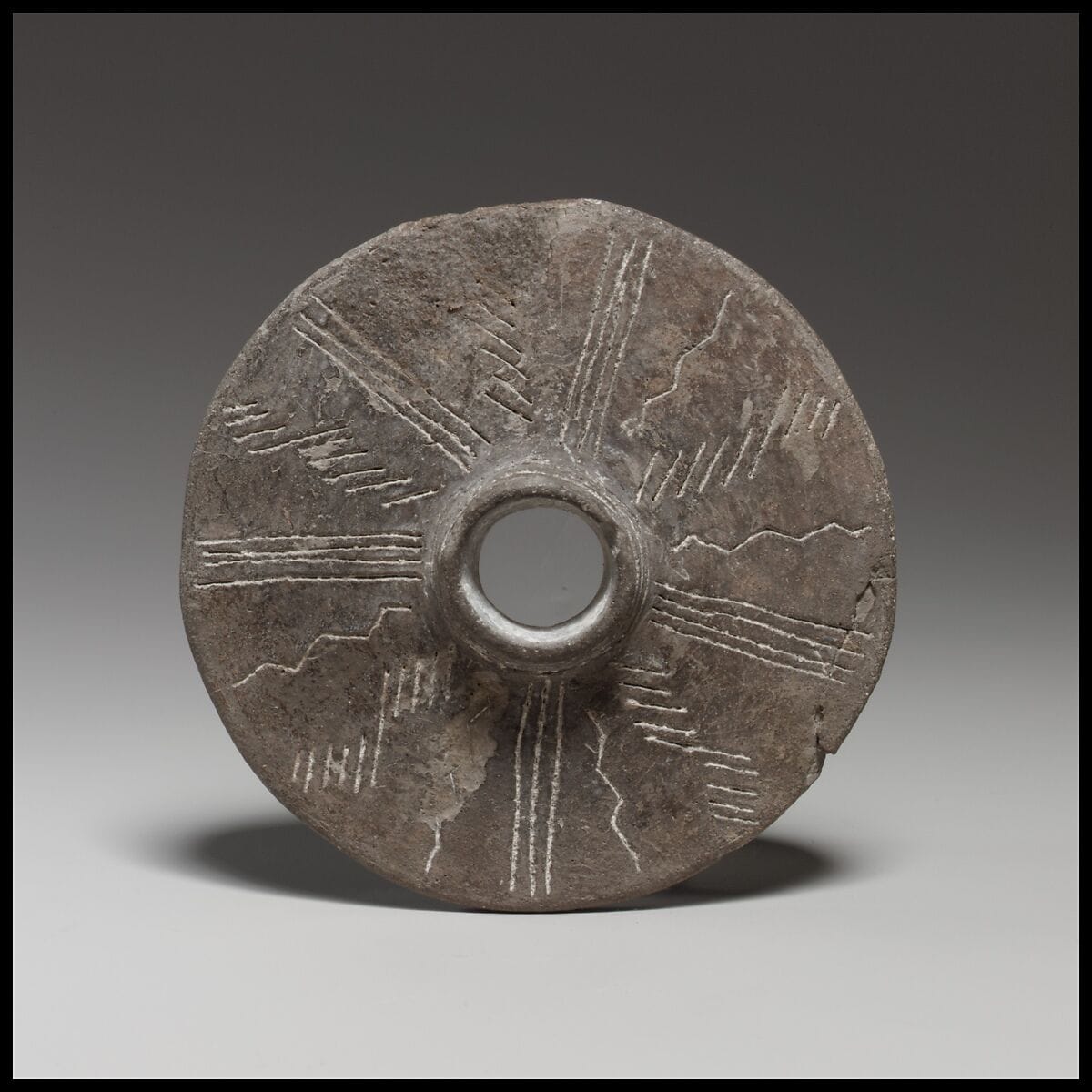 Terracotta disk, Middle Bronze Age II Cypriot tool