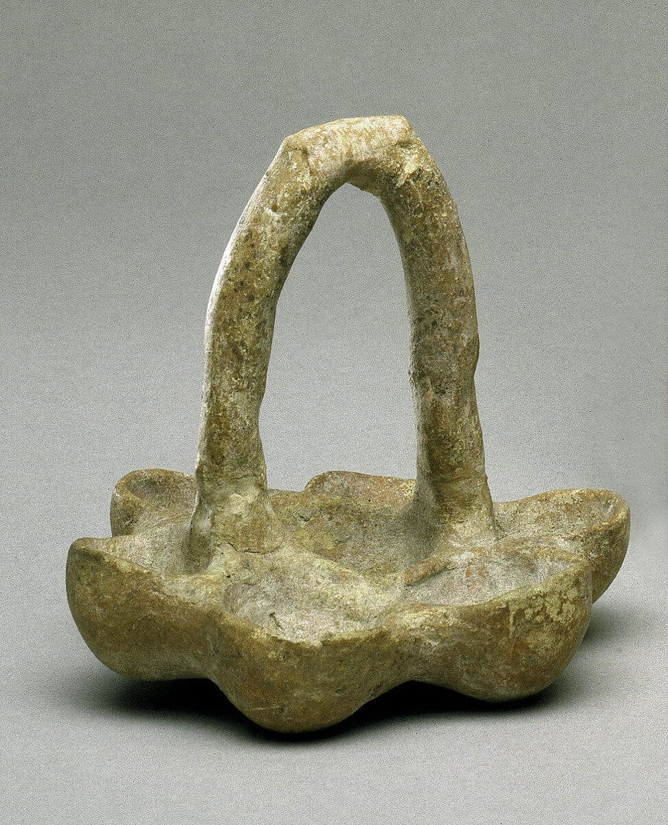 Terracotta composite vase, Early Bronze Age I Cypriot complex vessel