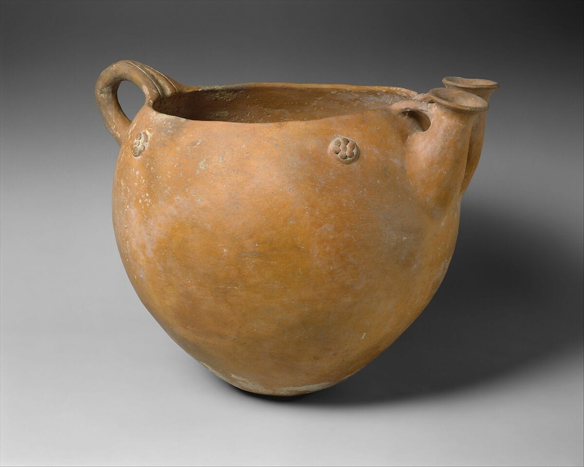 Terracotta bowl, Early Bronze Age I Cypriot
