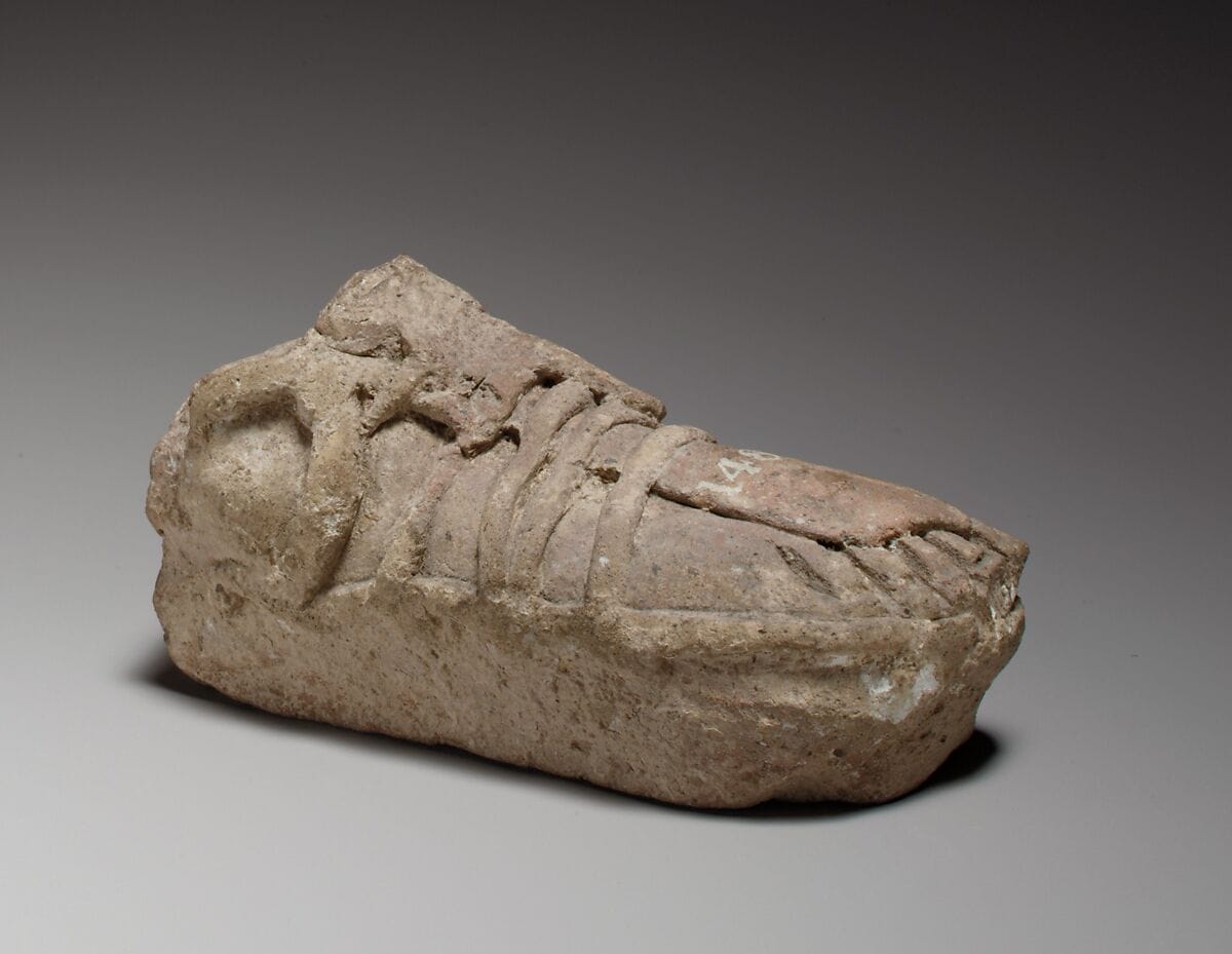 Right foot, Hellenistic Cypriot statue