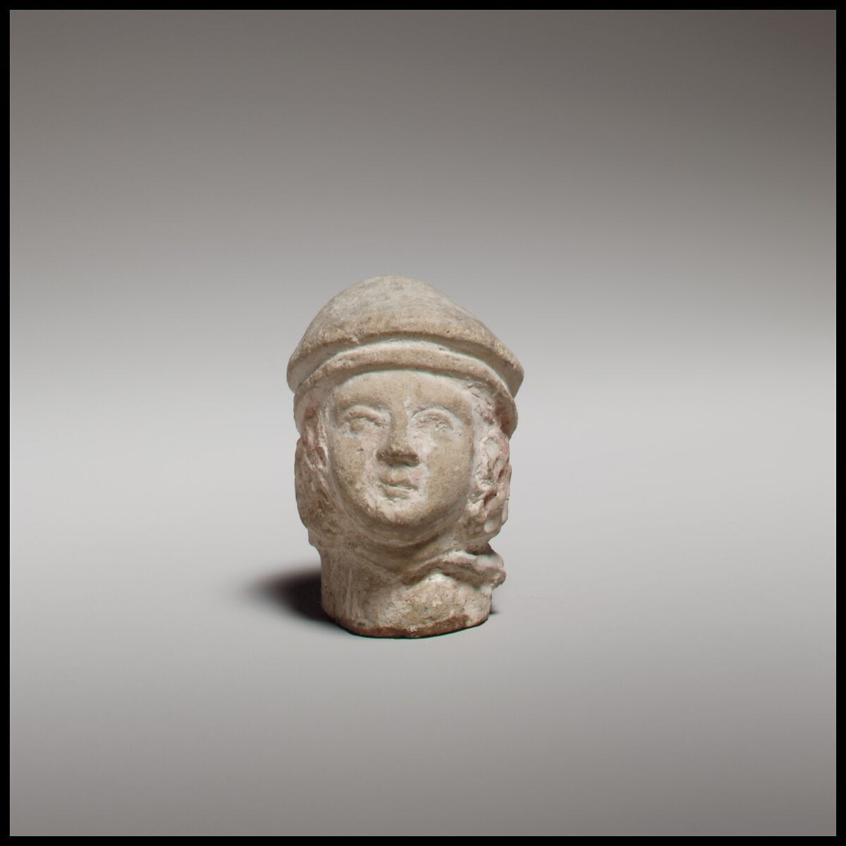Head of a boy, Hellenistic Cypriot statue