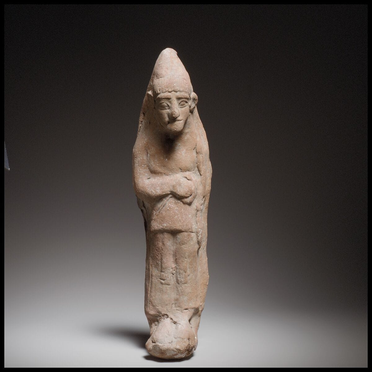 Standing female figurine, Archaic II Cypriot statue