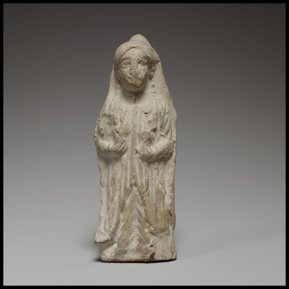 Standing female figurine, Classical Cypriot statue