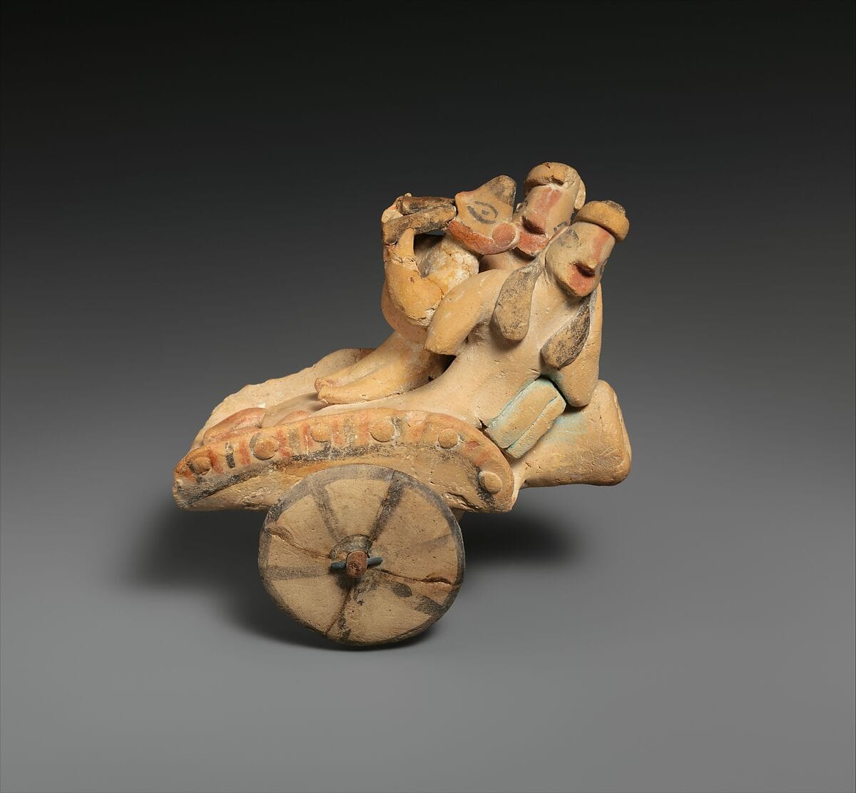 Terracotta model of a "cart", Archaic II Cypriot complex vessel