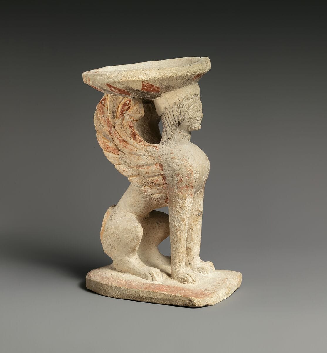 Limestone thymiaterion (incense burner), Classical Cypriot complex vessel