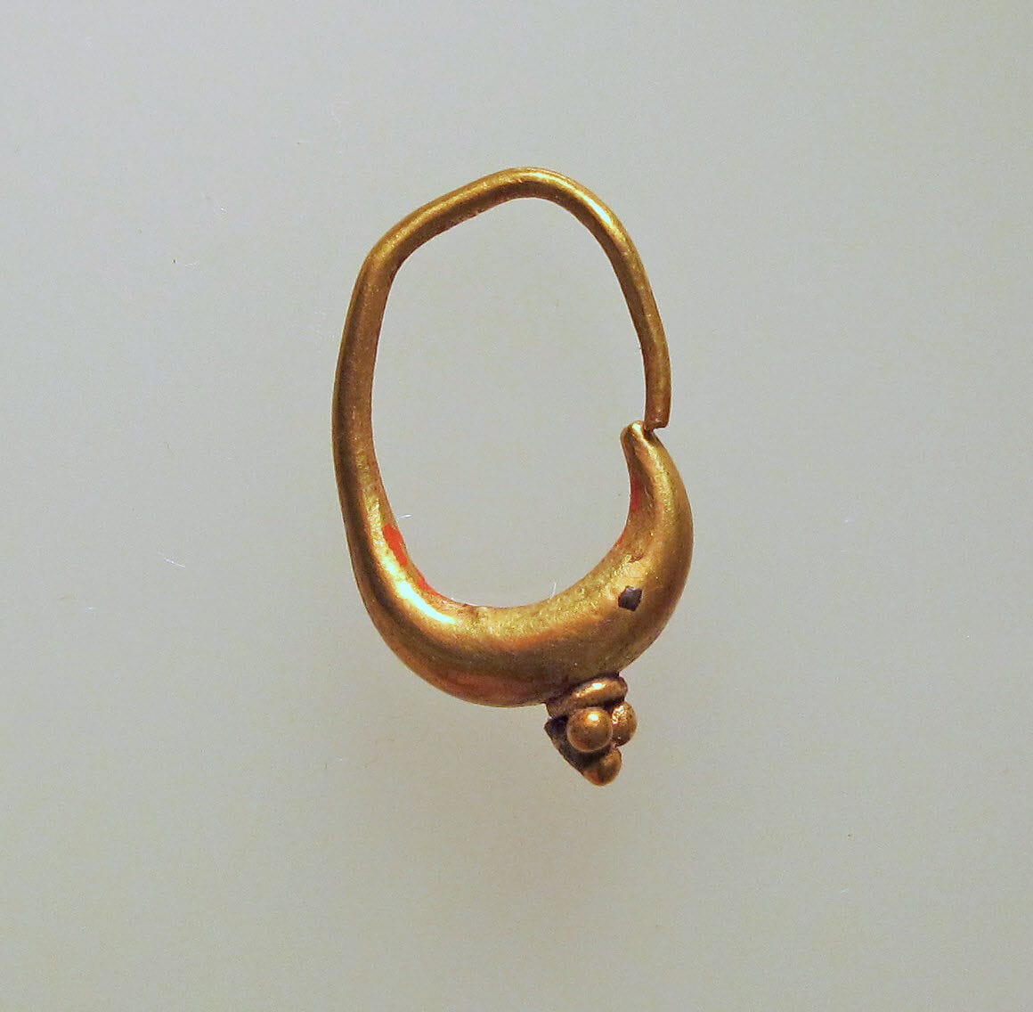 Earrings, Bronze Age Cypriot jewelry