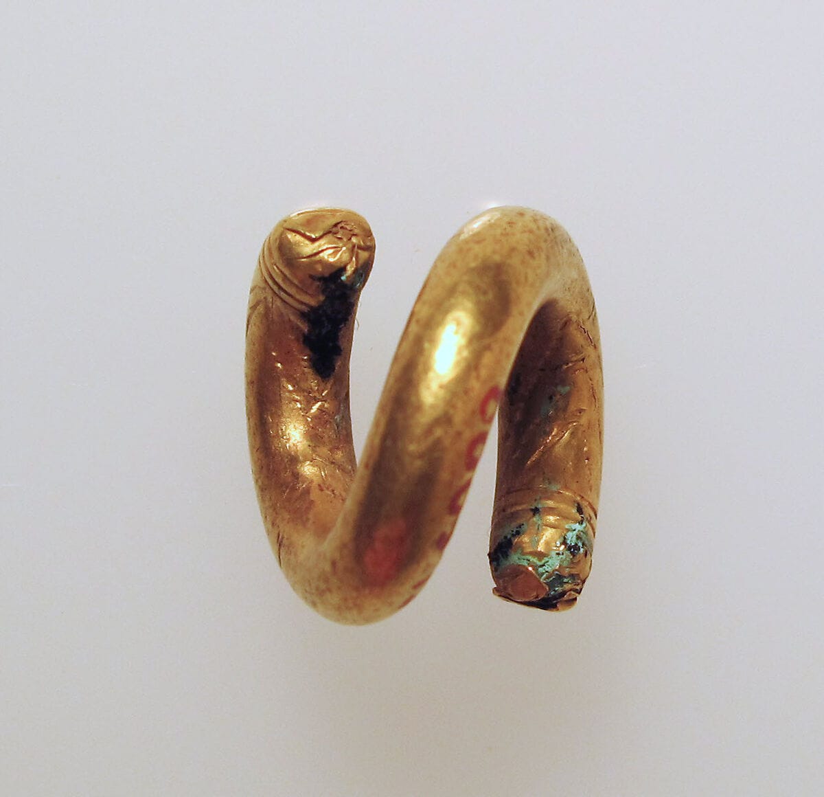 Earring or spiral, Classical Cypriot jewelry