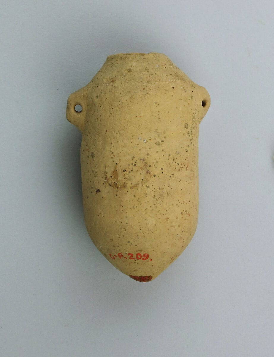 Vase, miniature, Bronze Age Cypriot flask