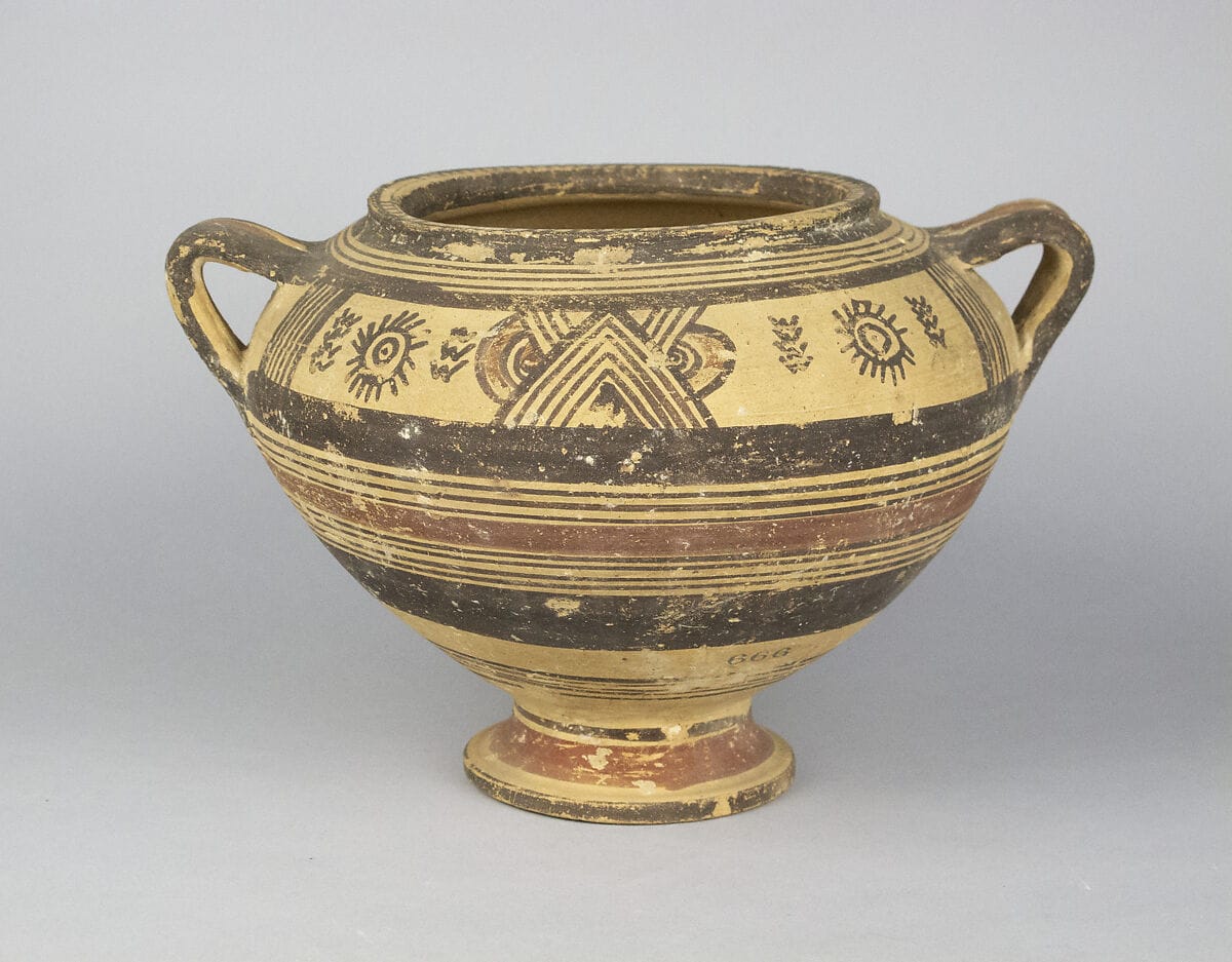 Dinos, Archaic I Cypriot jar