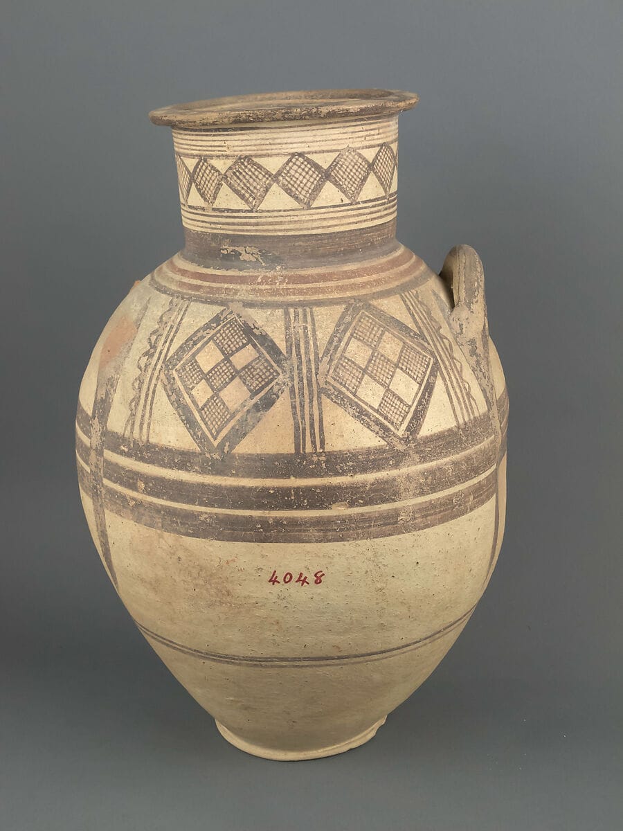 Amphora, Geometric III Cypriot jar