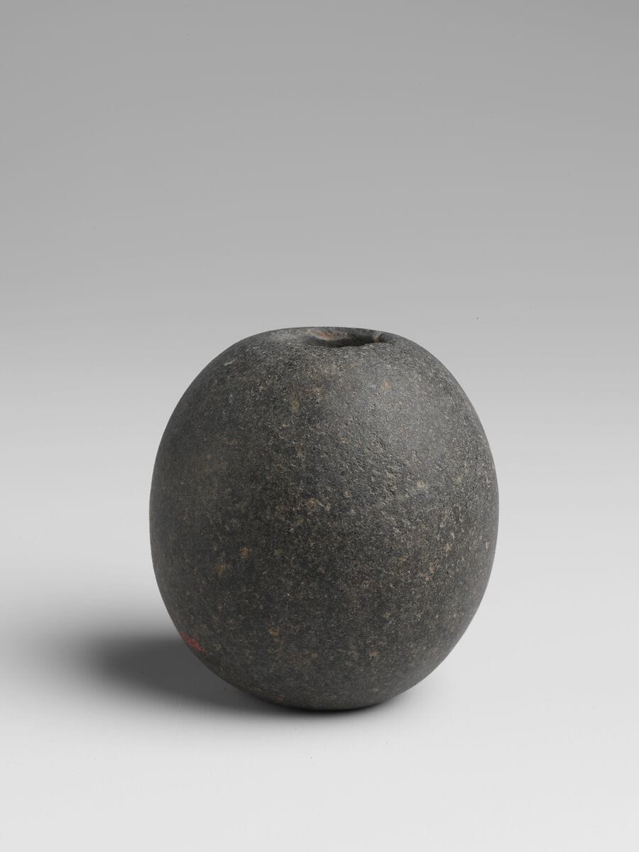 Gabbro mace head, Early Bronze Age I Cypriot weapons & armour