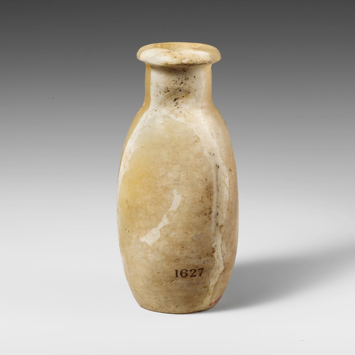 Alabaster flask, Late Bronze Age II Cypriot