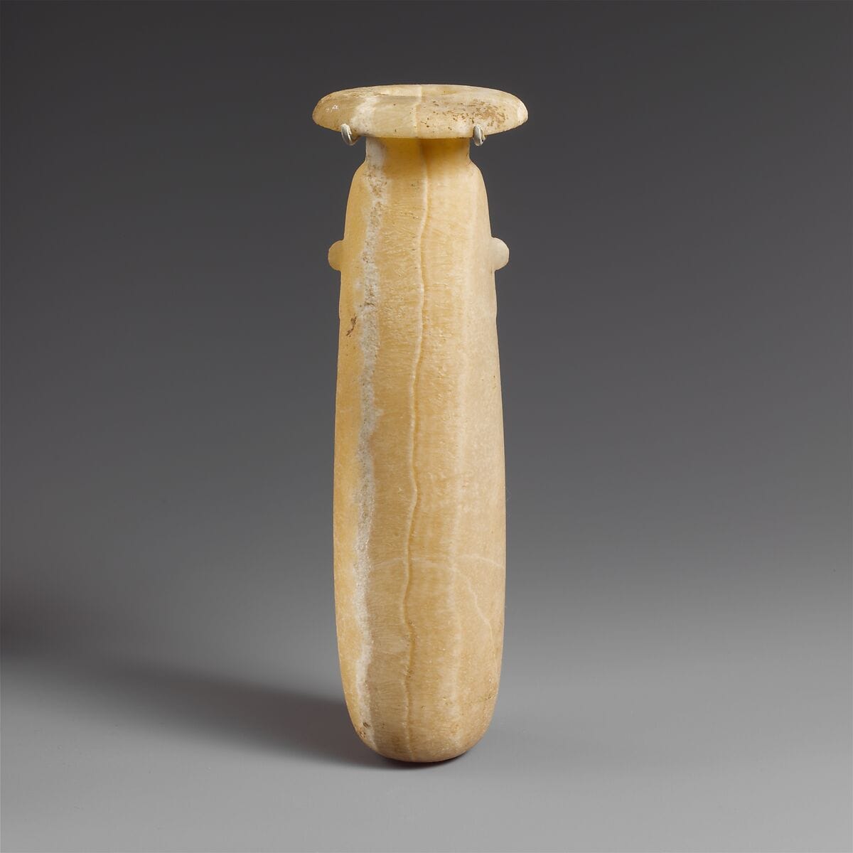 Alabaster alabastron (perfume vase), Classical Cypriot flask