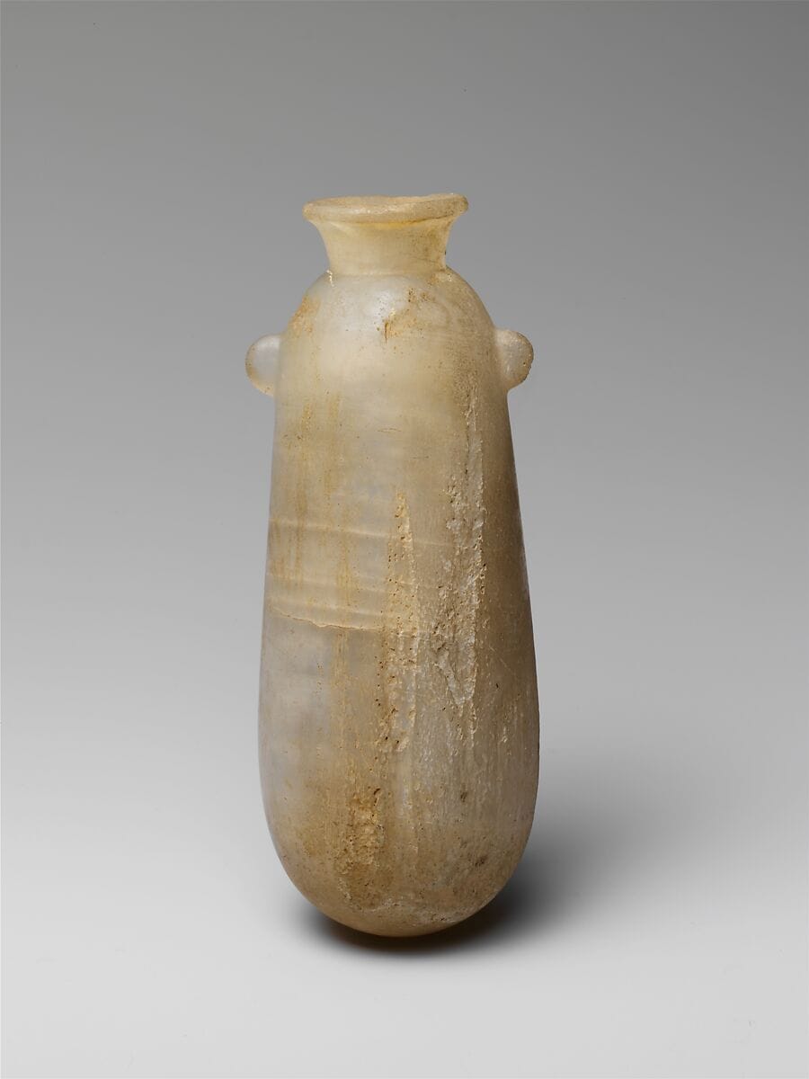 Alabaster alabastron (perfume vase), Classical Cypriot flask