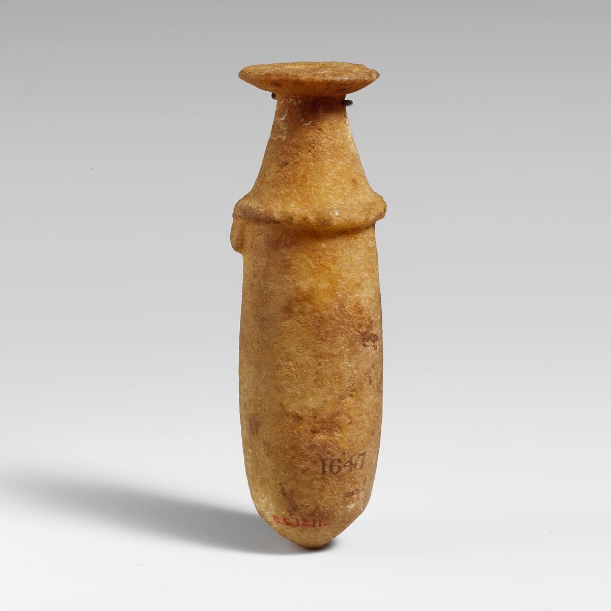 Alabaster alabastron (perfume vase), Classical Cypriot flask