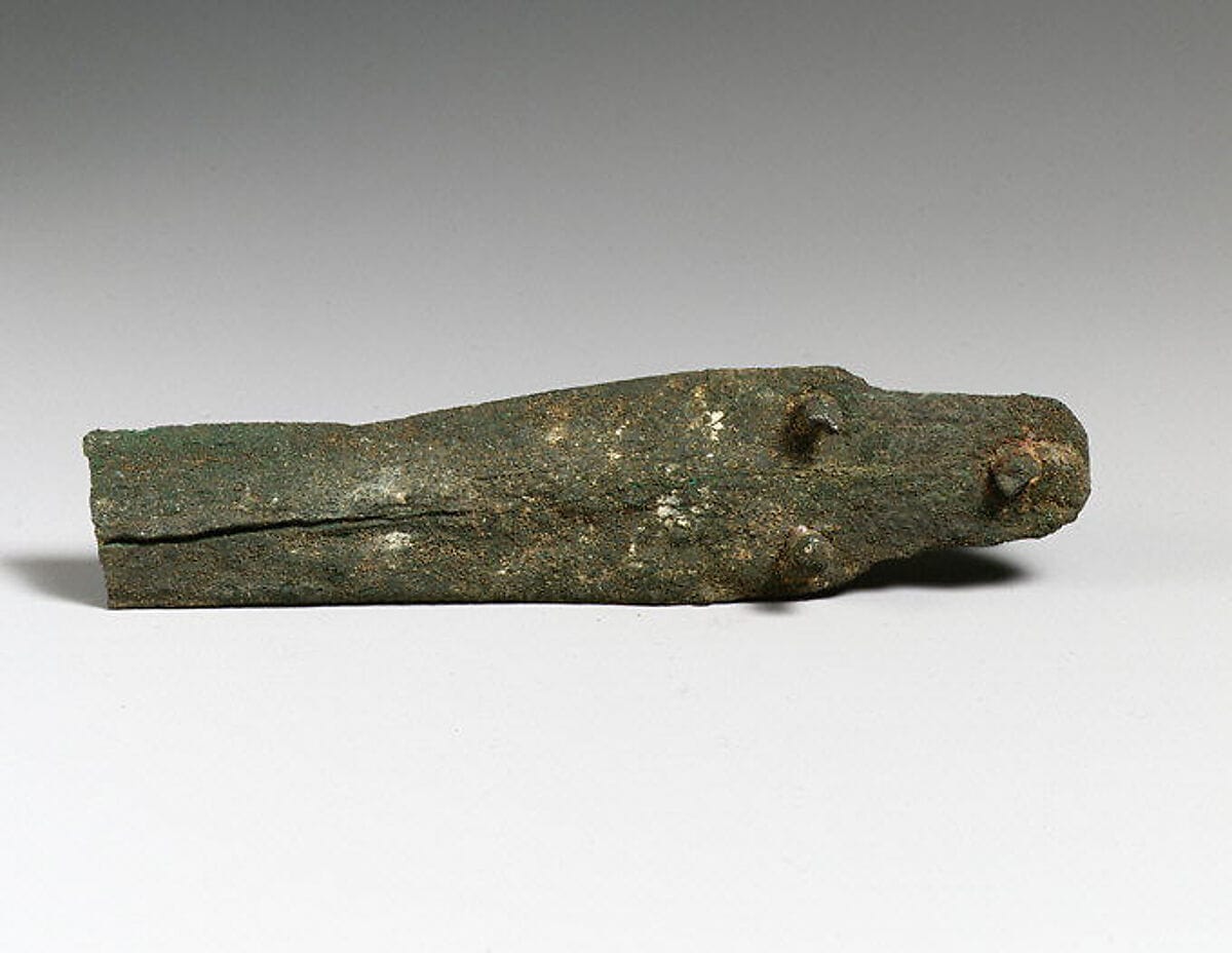 Dagger blade, Early Bronze Age I Cypriot weapons & armour