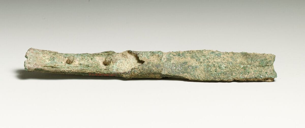 Dagger blade, Late Bronze Age II Cypriot weapons & armour