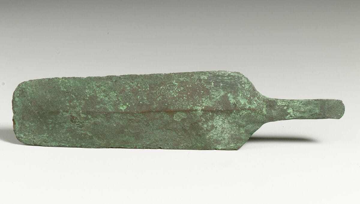 Copper alloy razor, Middle Bronze Age II Cypriot tool