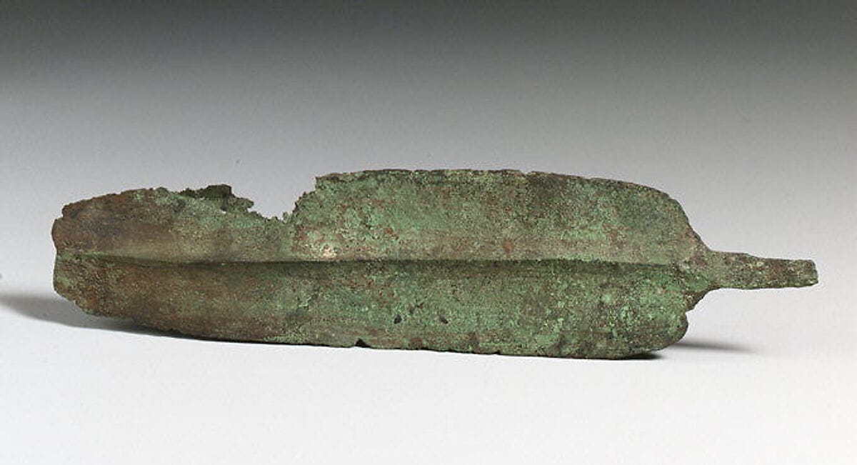 Dagger blade, Early Bronze Age I Cypriot weapons & armour
