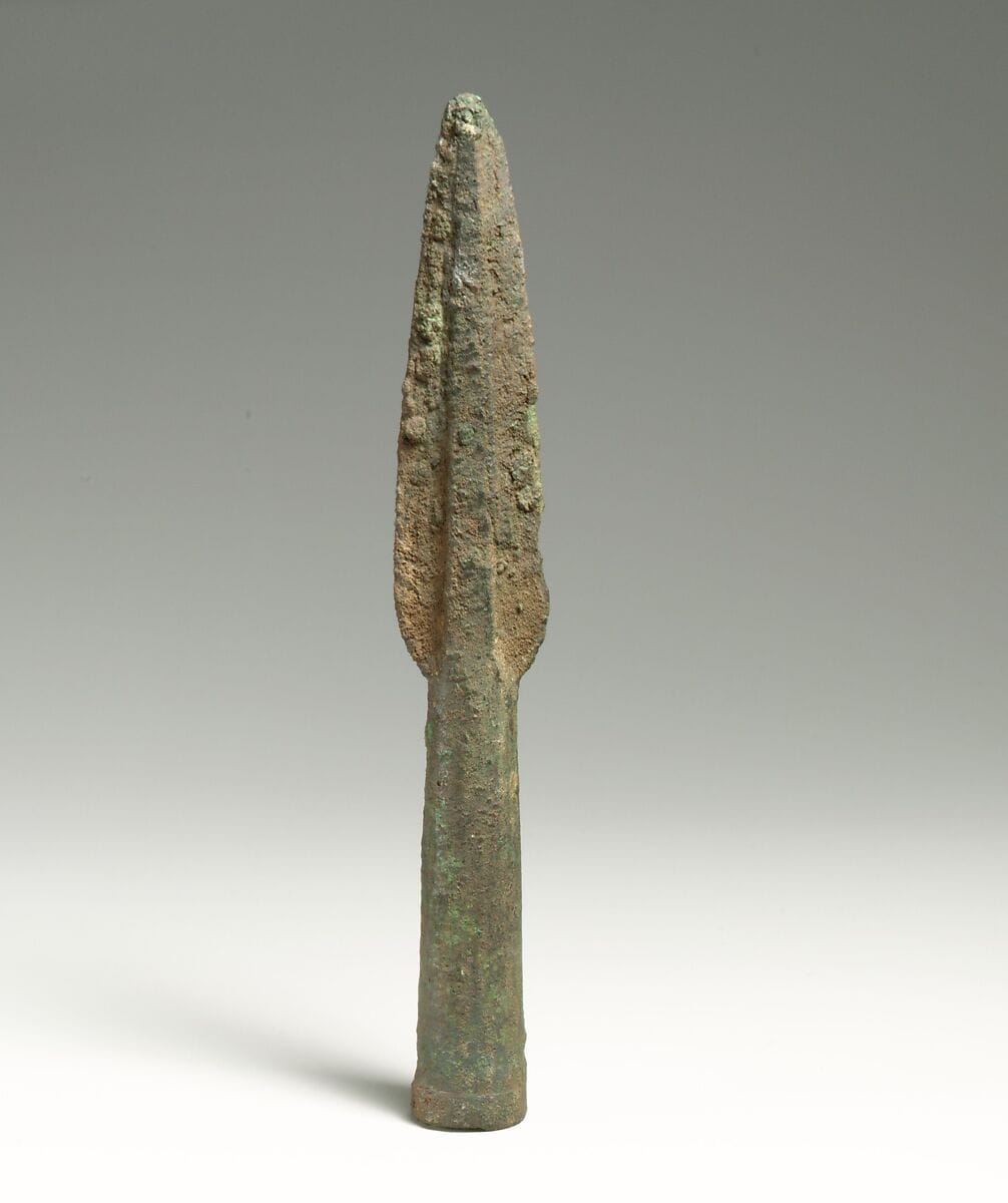 Spearhead, Late Bronze Age II Cypriot weapons & armour