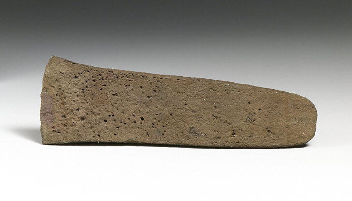 Axehead, Early Bronze Age I Cypriot weapons & armour