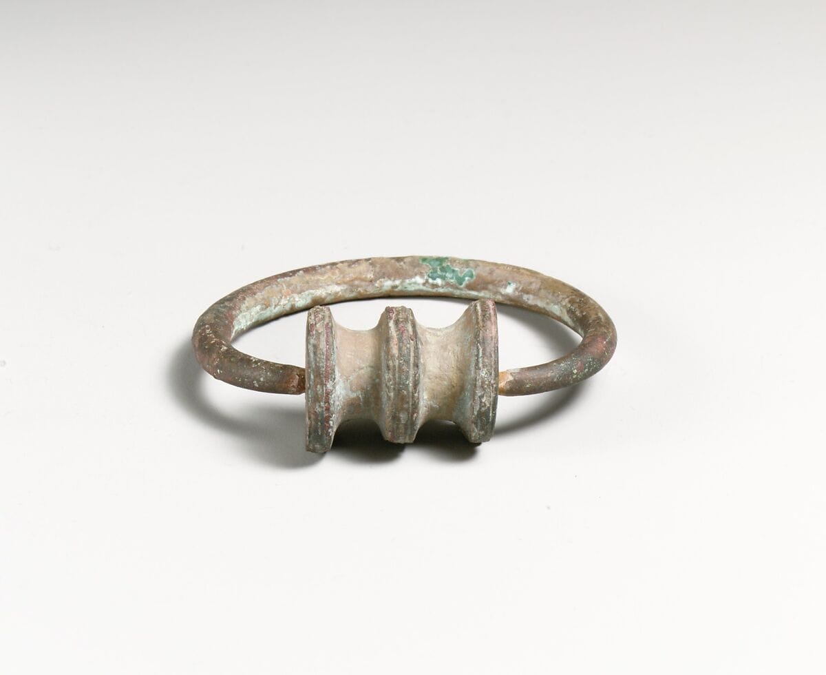Handle of a bowl, Bronze Age Cypriot