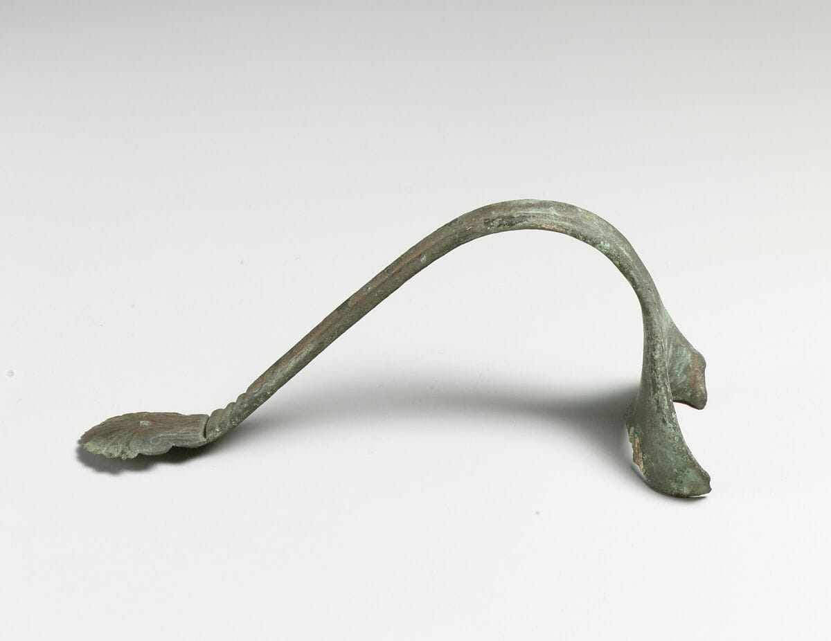 Handle of a jug, Archaic II Cypriot