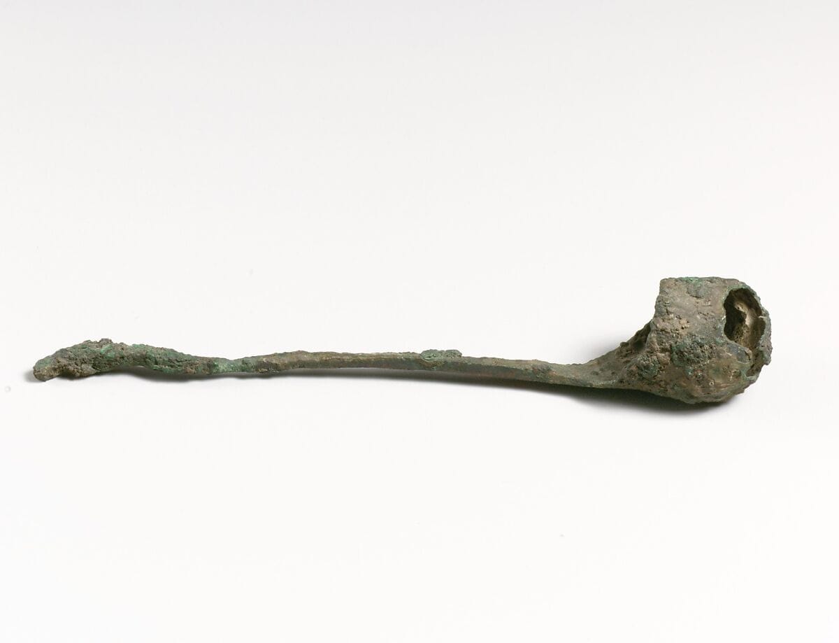 Ladle, miniature, Archaic II Cypriot dipper