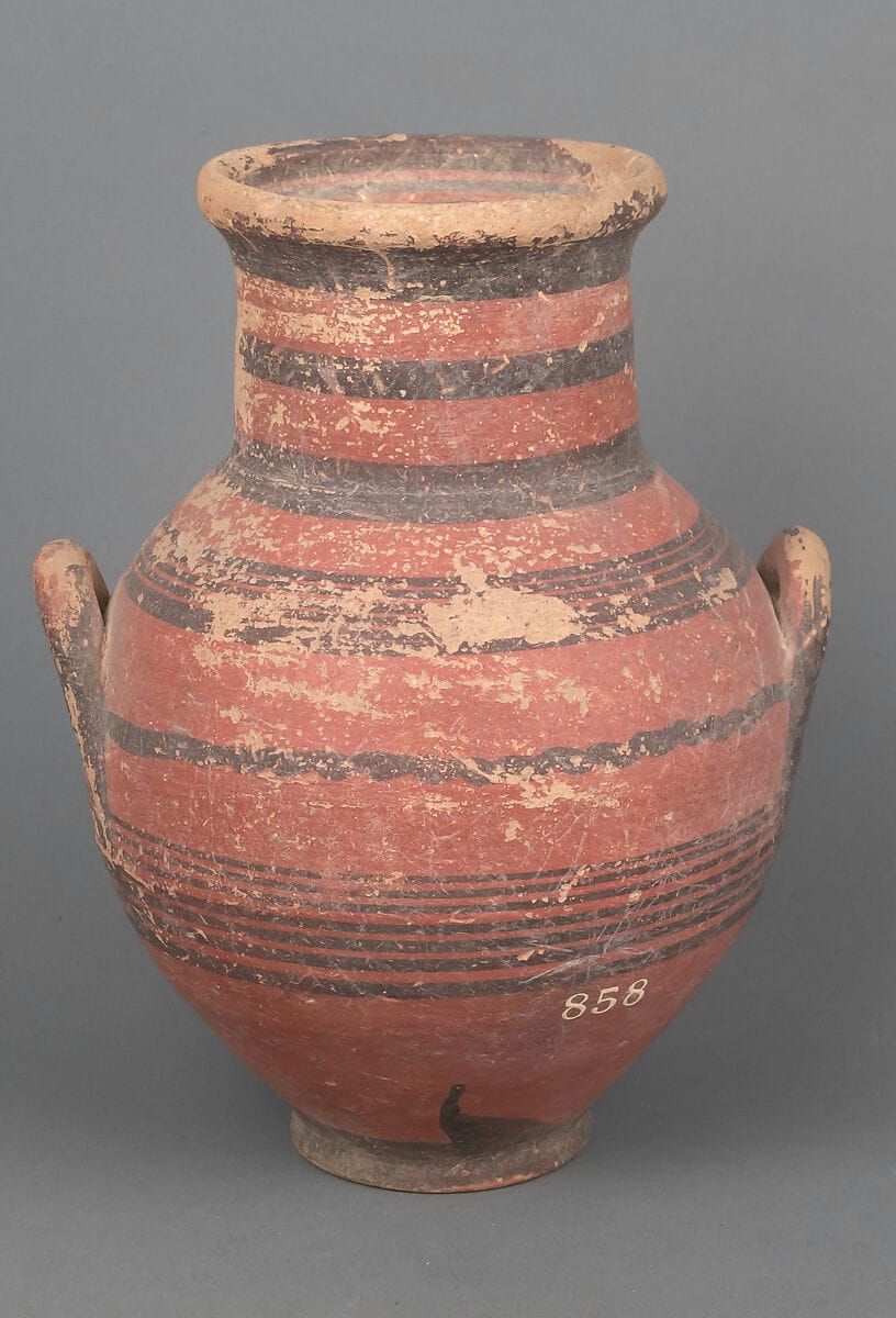 Amphora, Late Bronze Age III Cypriot jar