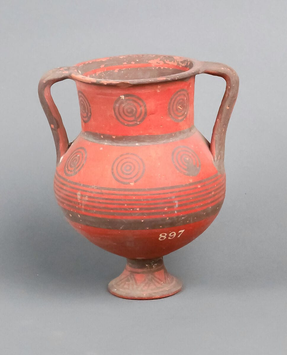 Amphoriskos, Geometric III Cypriot jar