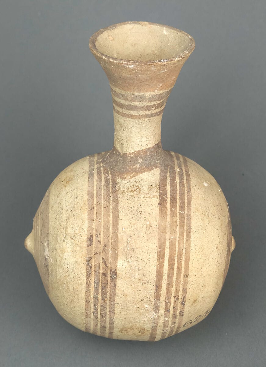 Jug, barrel-shaped, Geometric III Cypriot
