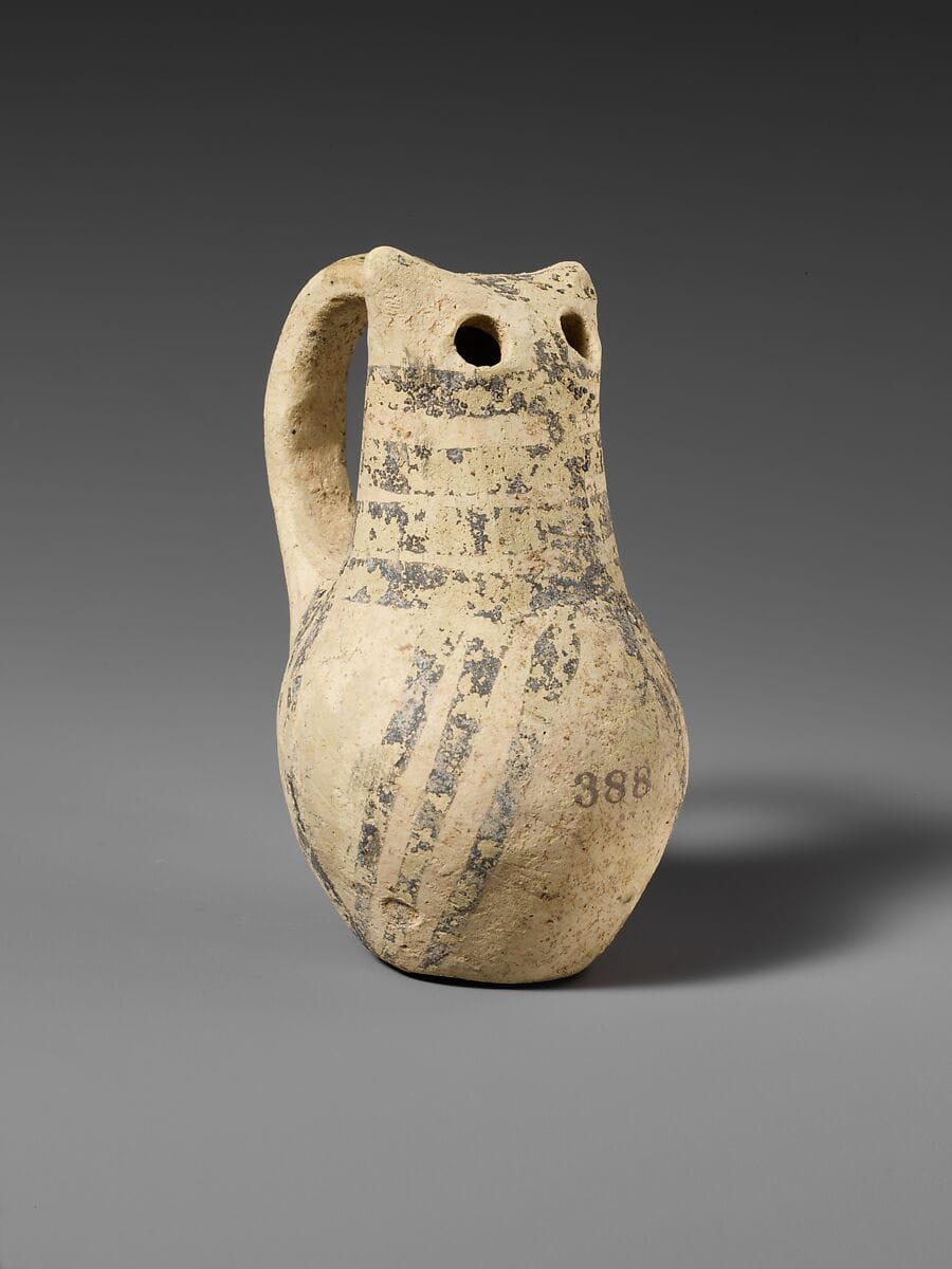 Terracotta rattle (?), Late Bronze Age I Cypriot