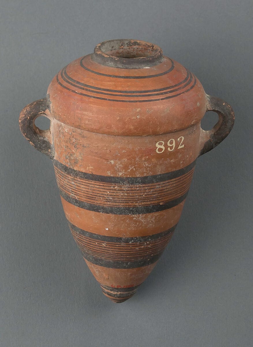 Amphoriskos, Geometric III Cypriot flask
