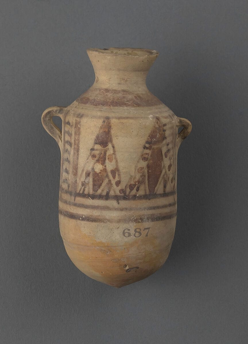 Flask, Archaic II Cypriot
