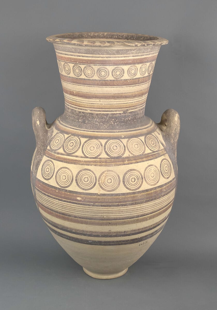 Amphora, Geometric I Cypriot jar